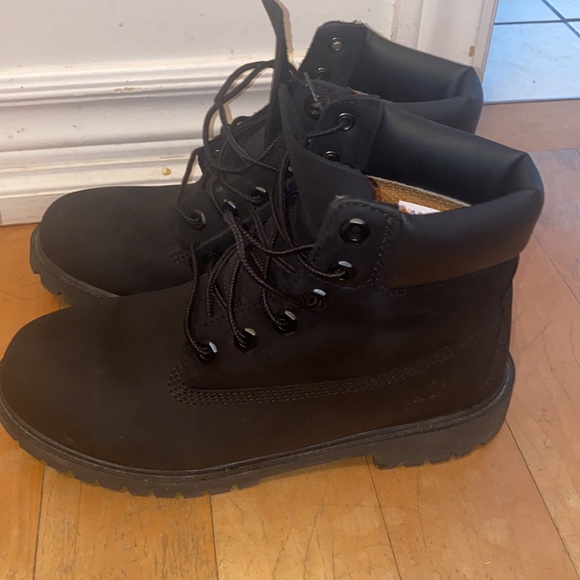 - MATTE BLACK TIMBERLAND BOOTS - Picture 5 of 6